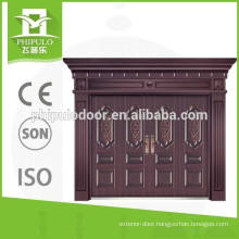 Best selling luxury design villa copper door from China supplier